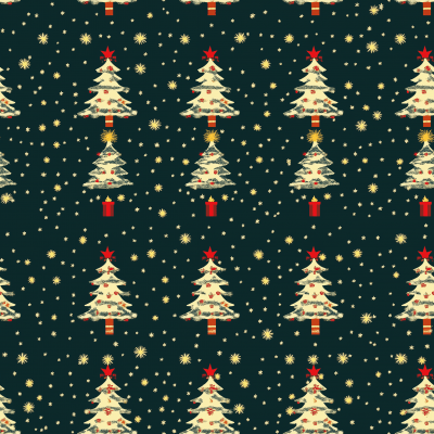 Repeated Christmas Pattern