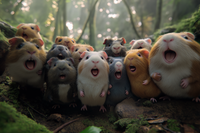 Guinea Pigs in Fairytale