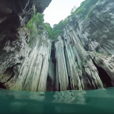 Hidden Psychedelic Land in Halong Bay