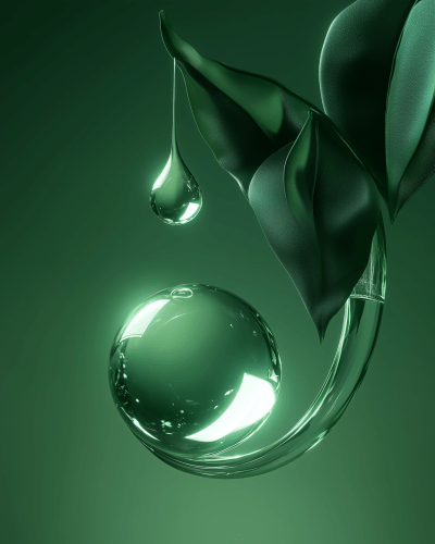 Stylized Green Abstract