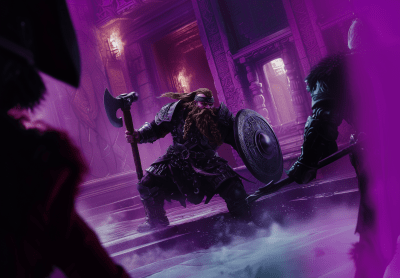 Dwarf vs Viking Battle