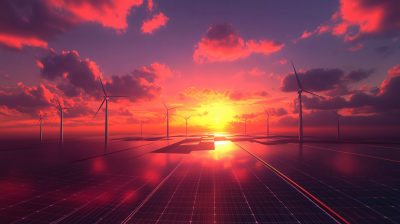 Sustainable Energy Sunset