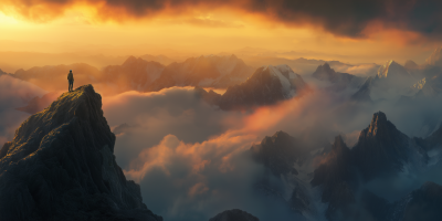 Mountain Summit Climber