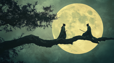 Ancient Warriors Silhouette