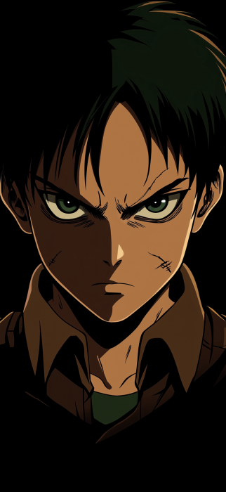 Eren Yeager Minimalist Design