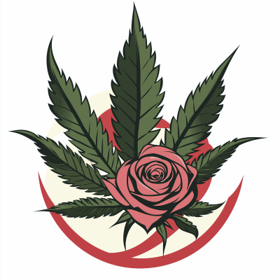 Cannabis Rose Logo