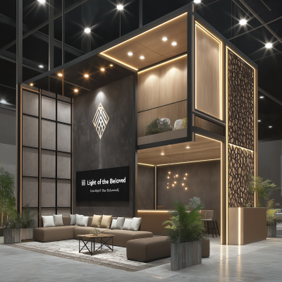 Light of the Beloved Exhibition Booth