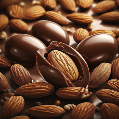Glossy Almond Composition