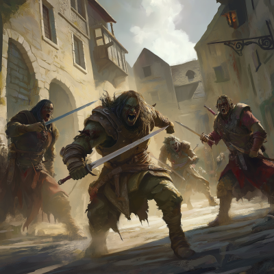 Battle in the Medieval City