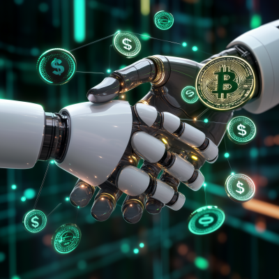 AI and Coin Handshake