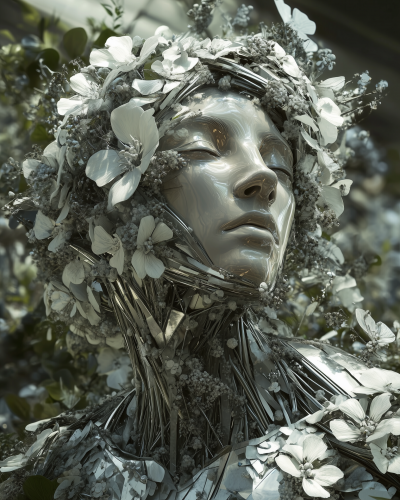 Floral Hair Character