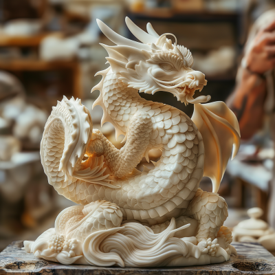 Professional Dragon Sculpture