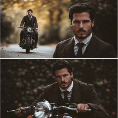 Gentleman’s Ride on Motorcycles