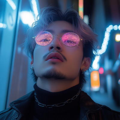 Cyberpunk Influencer