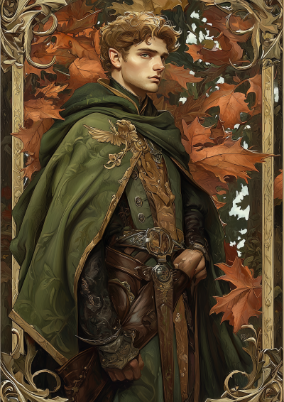 Irish Prince Fantasy Character