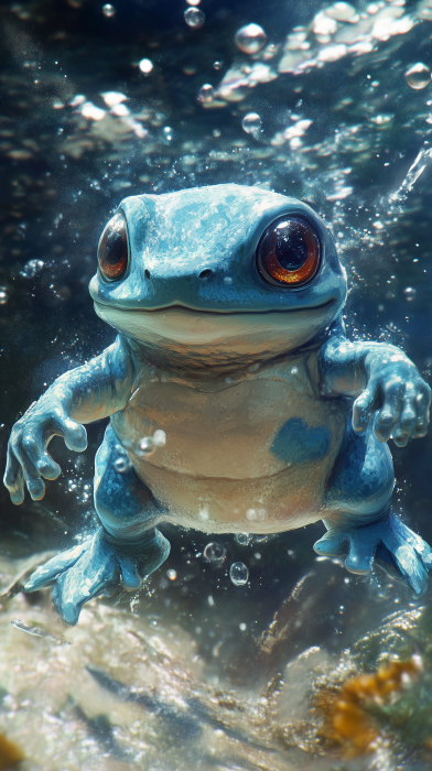 Squirtle Frog Fusion