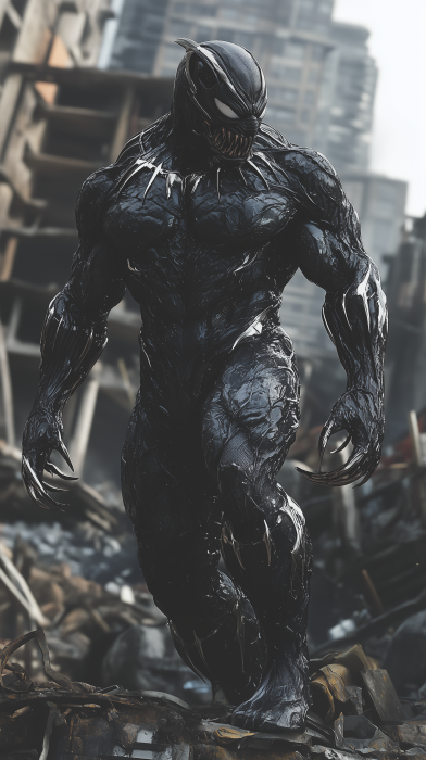 Fusion of Venom and Black Panther