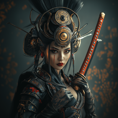 Gaisha Queen with a Warrior Spirit