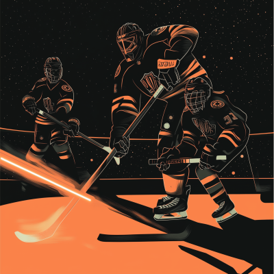 Star Wars Themed Hockey Players