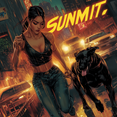 Comic Book Poster – SUNMIT