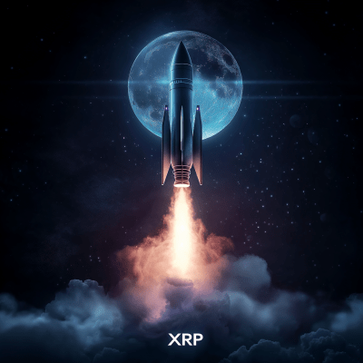 Futuristic Rocket Ship Launch