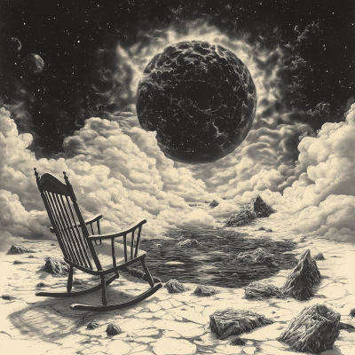 Rocking Chair in Space