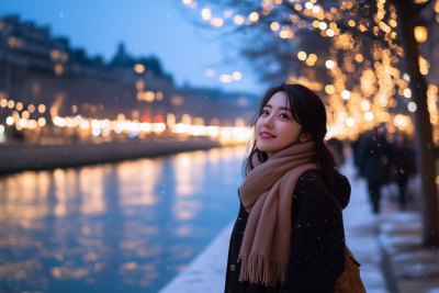 Winter Stroll in Paris