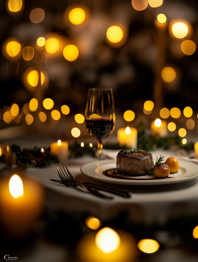Elegant Winter Dinner