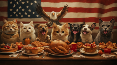 Thanksgiving Potluck with Pets