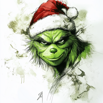 Sketch of the Grinch