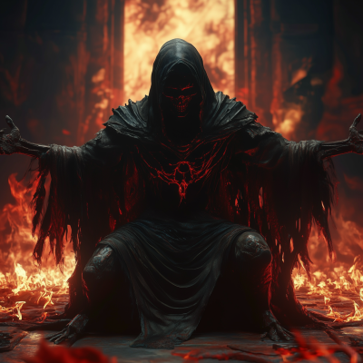 The Kneeling Reaper