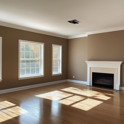 Freshly Painted Living Room