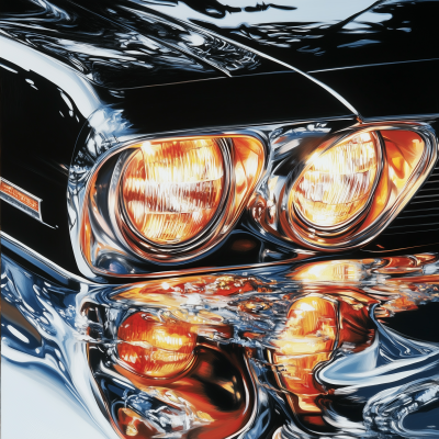 Chrome Cars in Melting Pool
