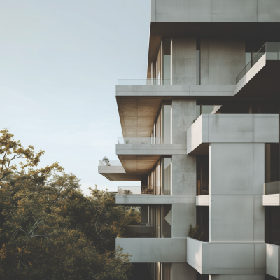 Modern Building Complex