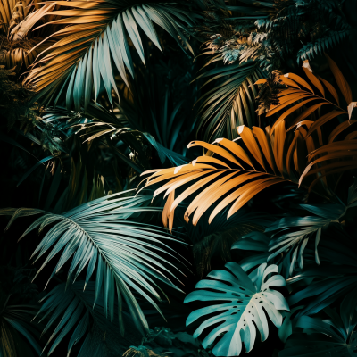 Tropical Dark Wallpaper