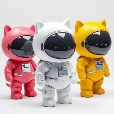 Kittens in Space Suits