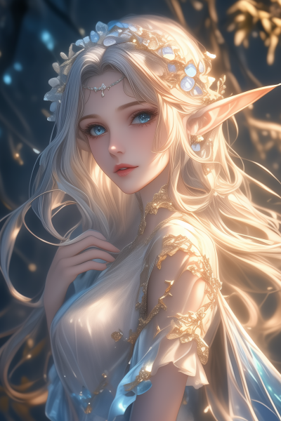 Ethereal Elf Woman