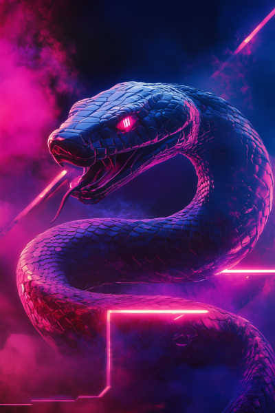 Cyberpunk Snake