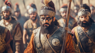 Persian Warriors Marching