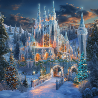 Christmas Wonderland Ice Castle