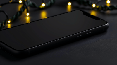 Smartphone with String Lights