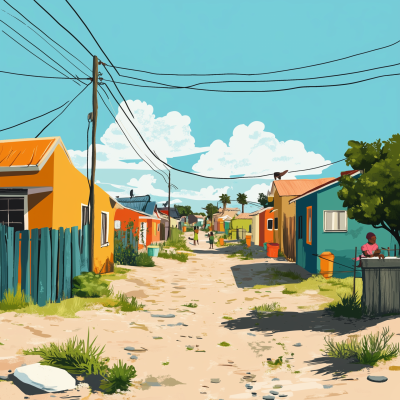 South African Township Summer