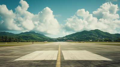 Caribbean Airport Tarmac