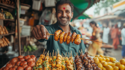 Indian Market Stall