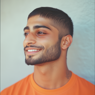 Handsome Pakistani Male Portrait