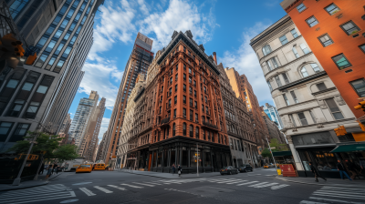 Manhattan Street Scene