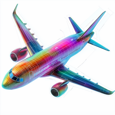 Airplane Aerodynamics Visualization