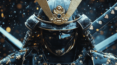 Disco Samurai Royal Portrait