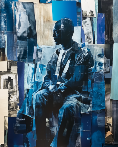 Emotional Paper Collage