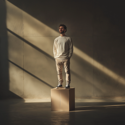 Casual Portrait in Studio